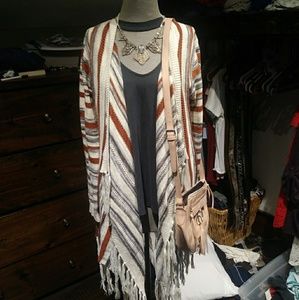 Boho fringe Sweater!!😍